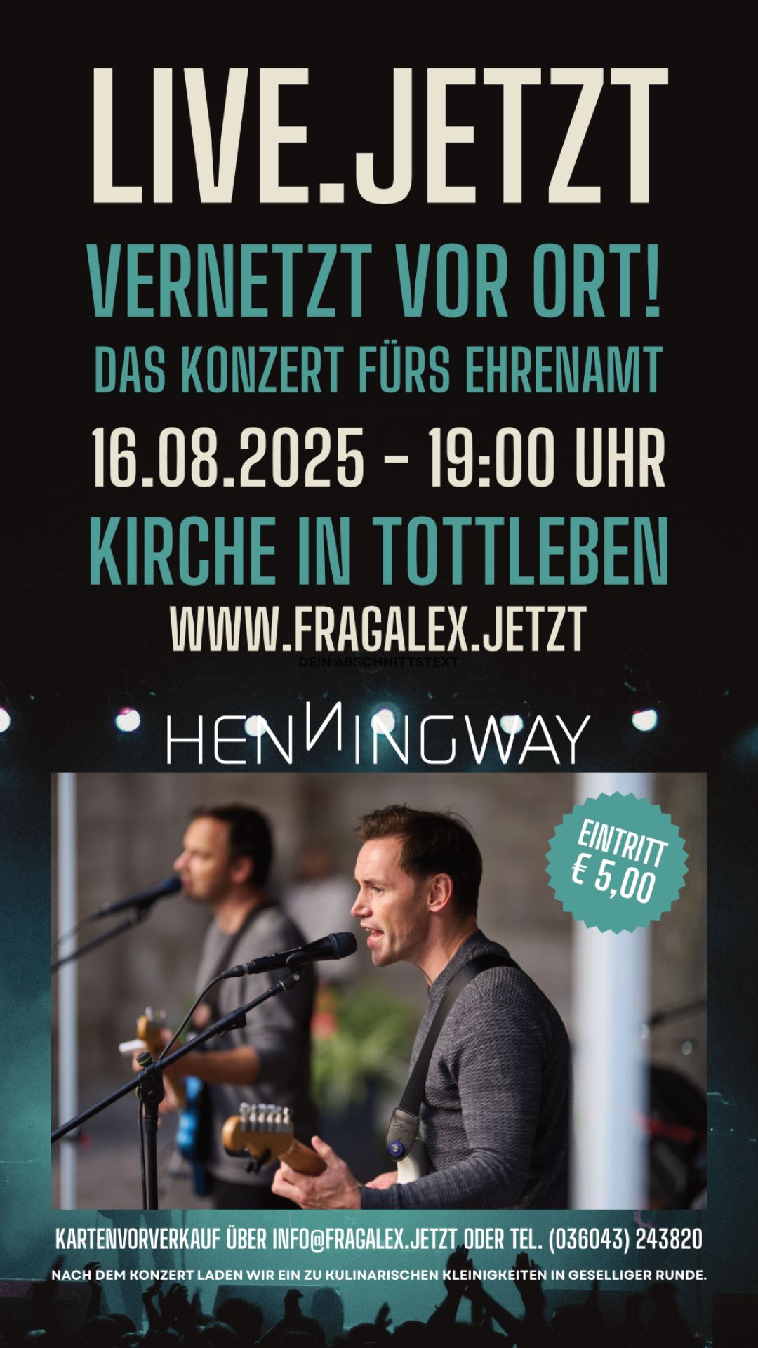 instagram konzert